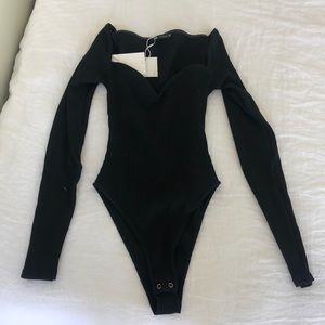 Zara Sweetheart Bodysuit | Size Small